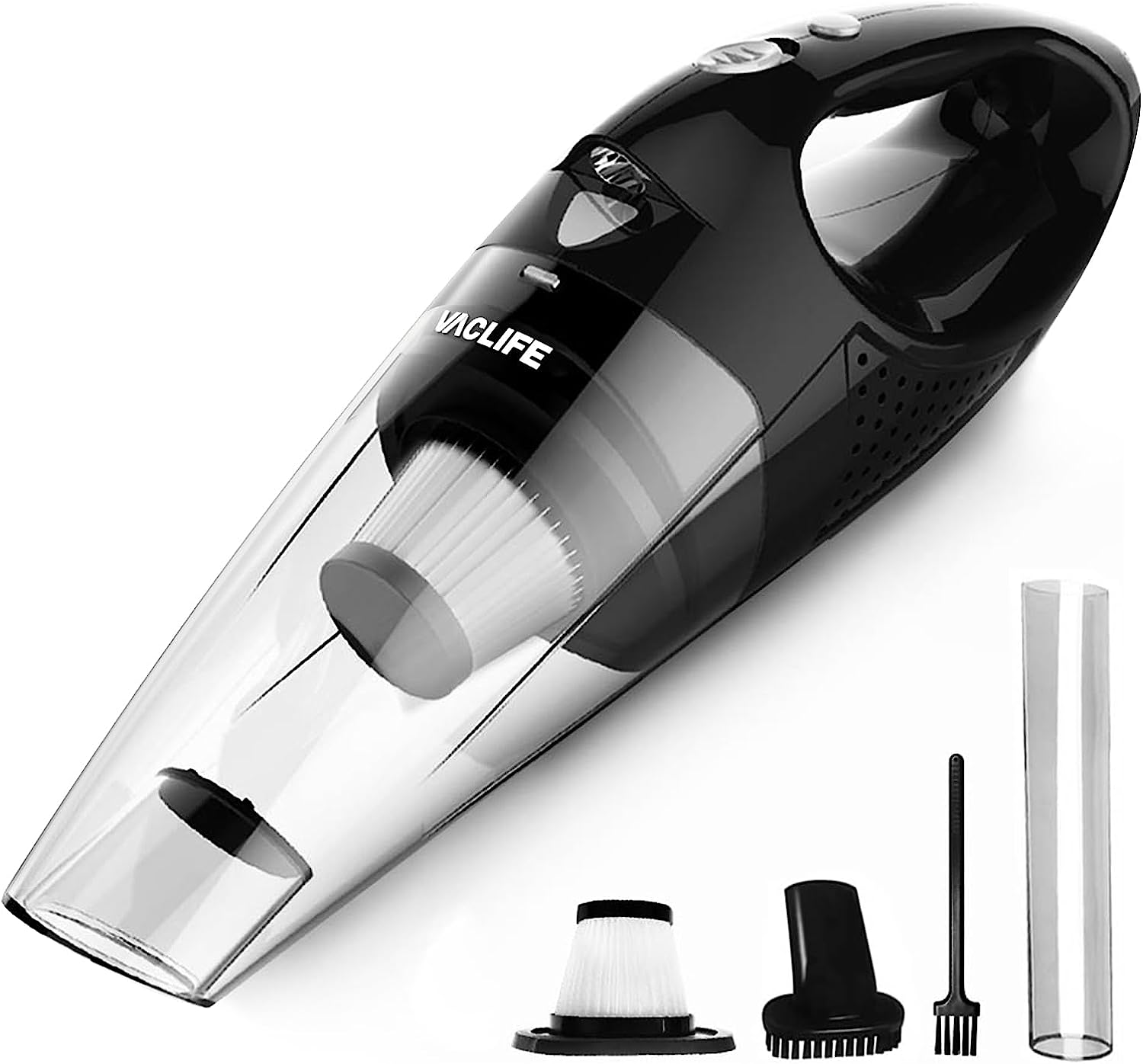 VacLife Cordless Vacuum Cleaner for Home, Rechargeable Stick Vacuum with  Strong Suction for Pet Hair, Carpet and Hard Floor, 45-min Max Runtime,  Black