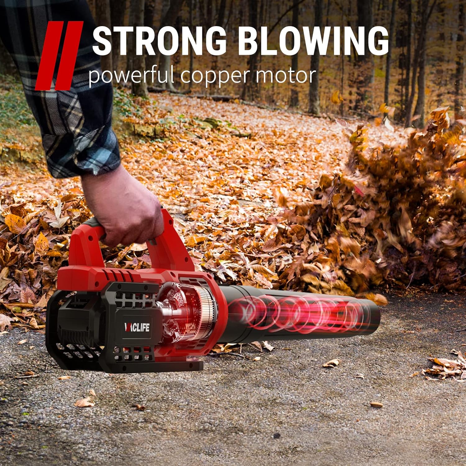 Electric Mini Cordless Leaf Blower, 150MPH with Battery and Charger, 2  Speed Mode, Battery Powered Leaf Blowers for Lawn Care, Patio, Blowing  Leaves
