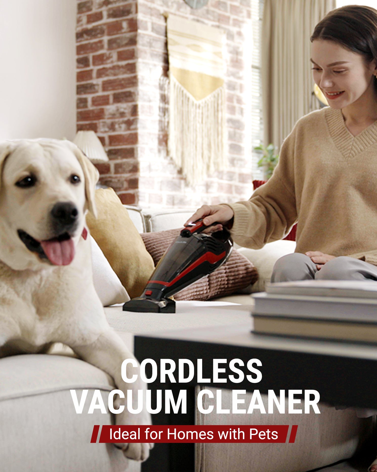 Handheld Vacuum Cleaner Cordless, Rechargeable(usb Charge), Powerful  Suction Cleaner, Portable Hand Vacuum For Pet Hair Home And Car Cleaning